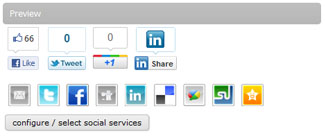 Social networking configuration