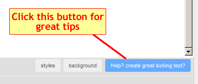 Tips for creating great looking text